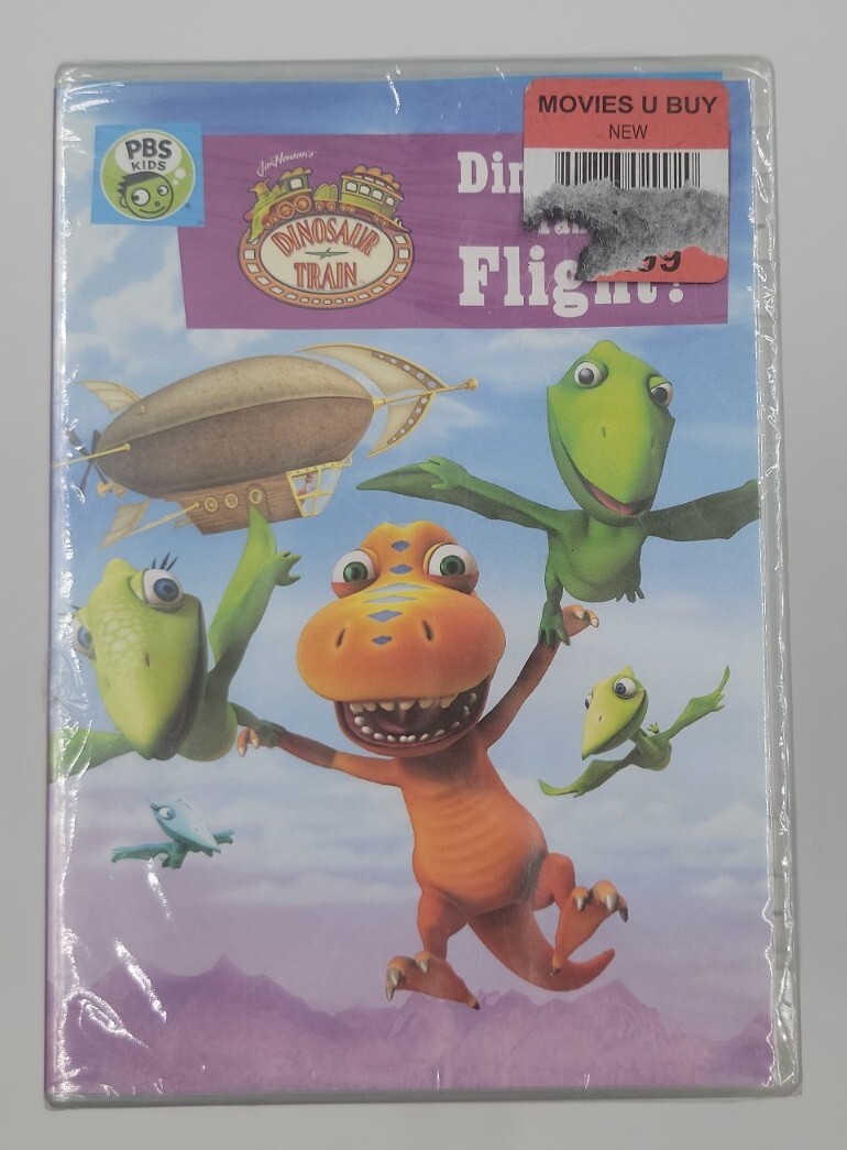 Lot of 2 Dinosaur Train Pre-K DVDs PBS Kids, Big Big Big