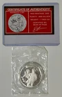 STL Mint List 1 Troy Oz .999 Silver Art Round W/ COA Limited Mintage 500