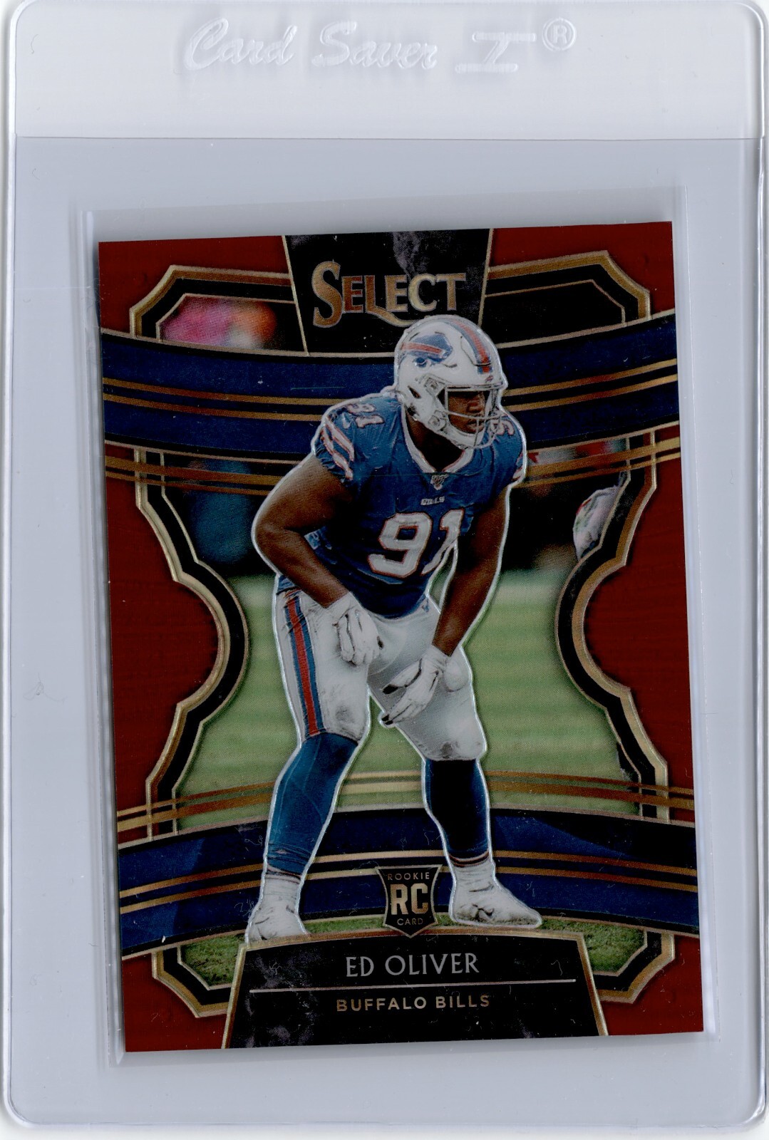 2019 Panini Select Concourse Maroon Prizm /149 Ed Oliver #25 Rookie RC