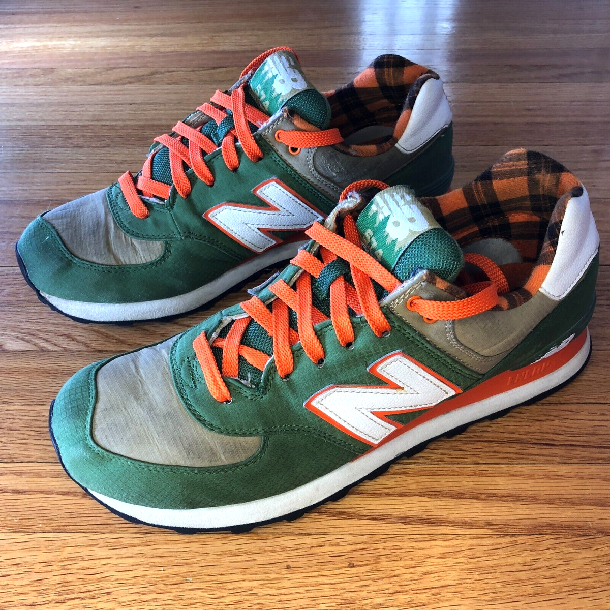 New Balance 574 Green Orange Men\'s Shoes Casual Sneakers U574GPB NEW-BALANCE-MENS-SHOES-  main image 3