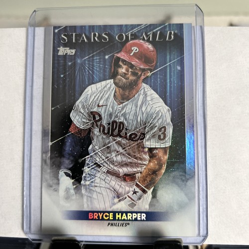 2022 Topps Stars of the MLB Wander Franco, Bryce Harper And Shohei Ohtani Cards - 第 3/6 張圖片