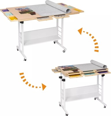 Tektalk 2000 Piece Foldable Puzzle Board With Height Adjustment, Jigsaw Puzzle 2