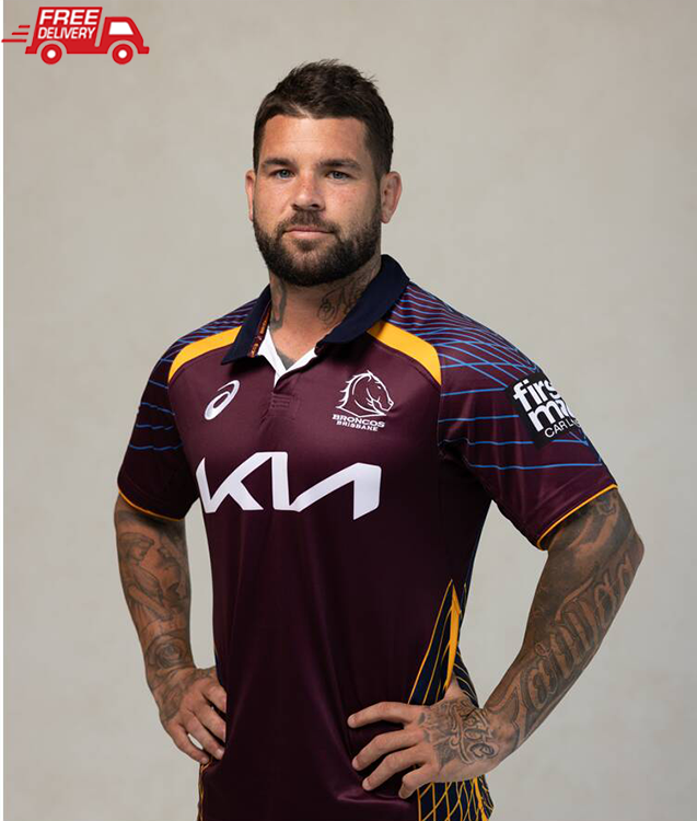【海外Ｌサイズ】NRL ブリスベン・ブロンコス 2025キャプテンズランジャージ 海外Lサイズ】NRL ブリスベン・ブロンコス 2025キャプテンズ