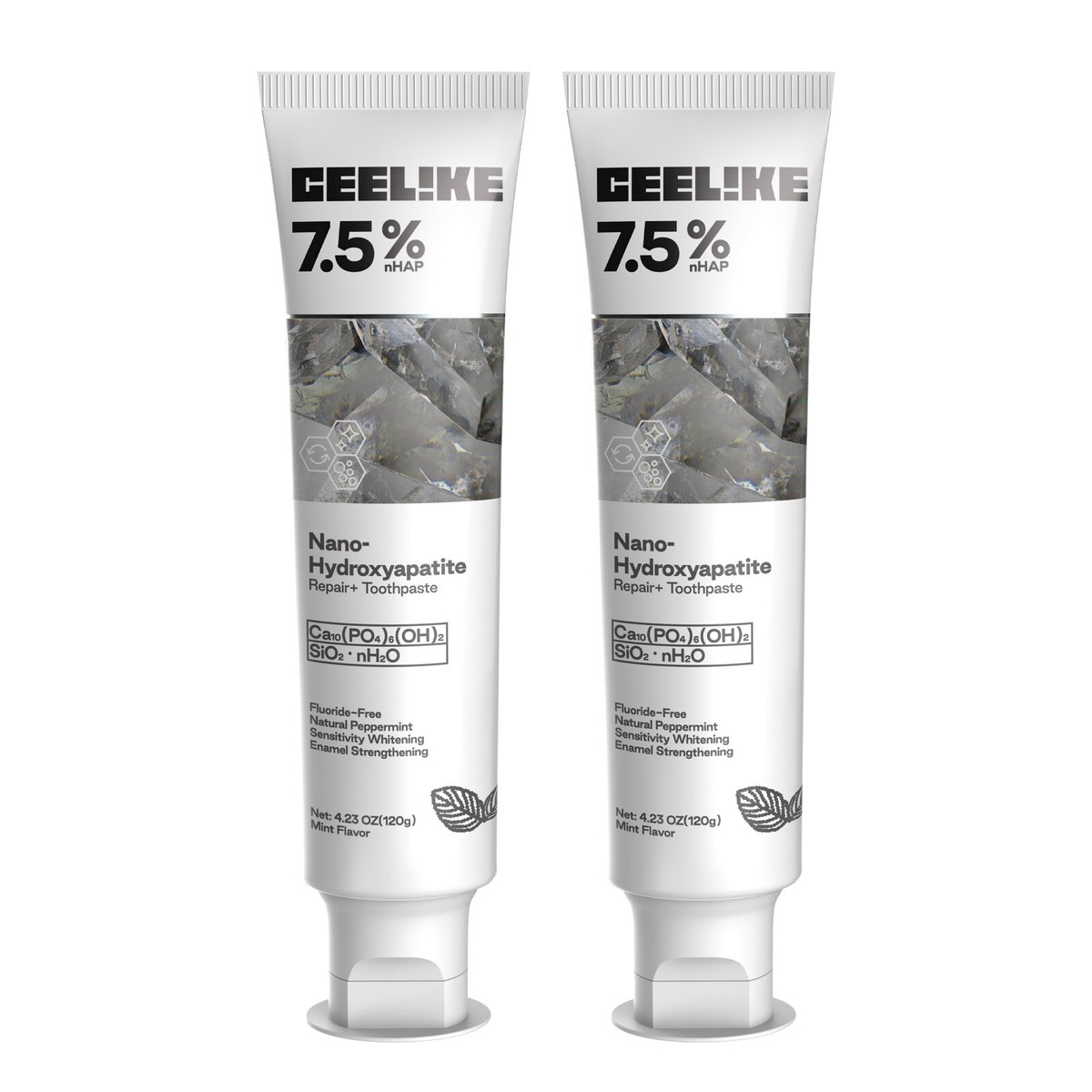CEELIKE 7.5% Nano Hydroxyapatite Toothpaste - 2 x 4.23 oz | eBay