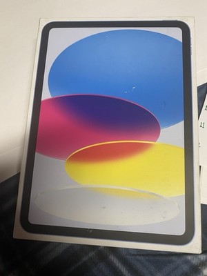 Apple iPad Series A16 Wi-Fi Tablet 256GB Blue USB-C MNXH3LL/A Model