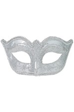 Brand New Shimmering Snowfall Masquerade Mask