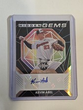 KEVIN ABEL 2021 Panini Elite Extra Edition HIDDEN GEMS SIGNATURES #HG-KA REDS
