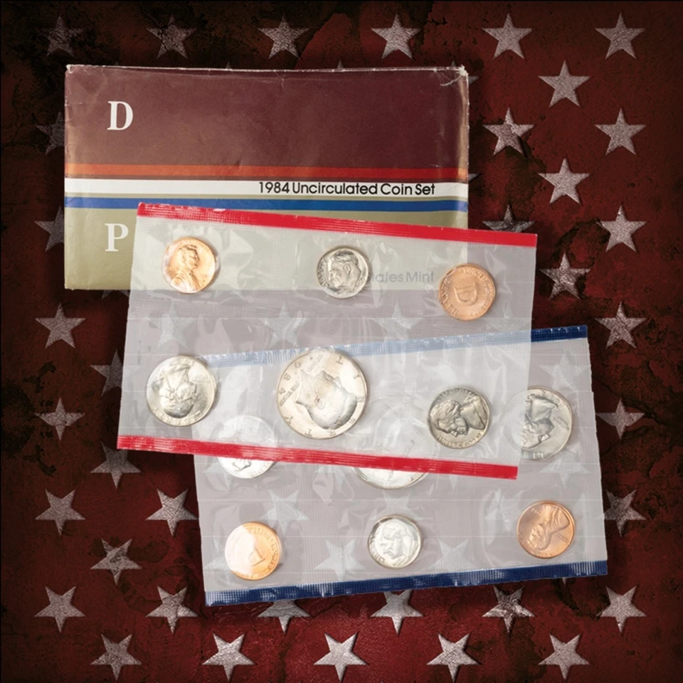 1980-1999 2 Decades United States Mint Set Run - 220+ Coins, 18 Sets In OGP - Image 4 of 4