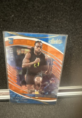 #ad #ad 2025 Panini Absolute Rookies Princely Umanmielen #169 Orange Mosaic 825 RC $1.15