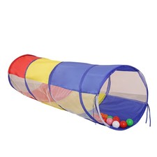 Crawling Play Tunnel  Pop Up Portable Rainbow Tunnel  for Children, Toddler...