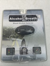 New Excalibur 681-CS Alcohol Breath Tester Keychain Digital Timer  LED Spotligh