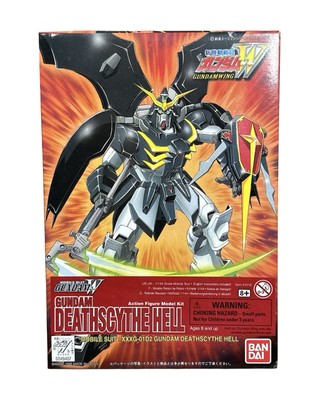 1995 VintagMobile Suit Gundam Wing Deathscythe Hell Figure Model Kit Bandai