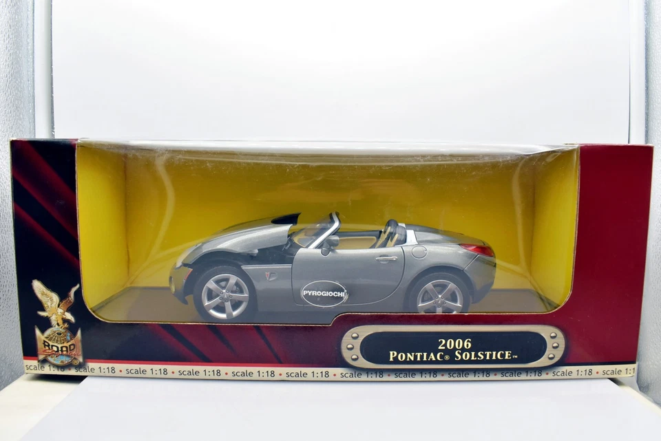 Modellino auto americane scala 1:18 Pontiac solstice diecast modellismo statico - Immagine 3 di 3