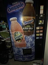Snapple Glass Bottle Vending Machine