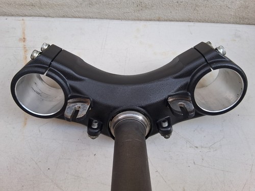 Ducati Monster 797 2017 abrazadera de árbol triple inferior fabricante original 17-21 - Imagen 3 de 6