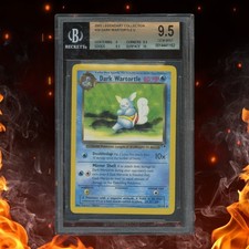 2002 Pokemon Legendary Collection DARK WARTORTLE 39/110 BGS 9.5  on eBay