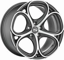4x Alufelgen MSW 82 für Audi A4 Cabriolet 8H 20 Zoll Felgen