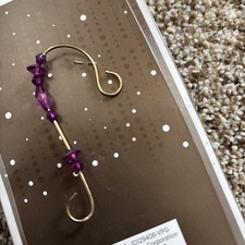 60 Ornament Enhancers Hooks for hanging Tree Christmas One Set NIB