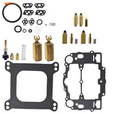 Carburetor Kit For Weber Marine W-4 Bbl Mercruiser 809064 With Floats Escp