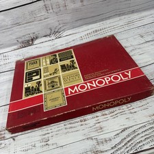 Vintage 1964 Monopoly Board Game Red Box Parker Brothers Game Set Read Descript