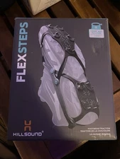 Hillsound FlexSteps Crampon, Lightweight Ice Cleat Traction For Hiking, Size M