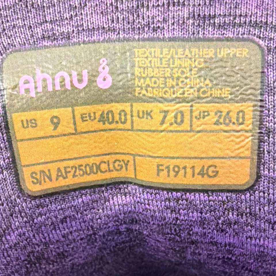 Botas de inverno femininas Ahnu tamanho 9 Sugar Bowl Northridge Vibram cinza impermeável - Imagem 4 de 4