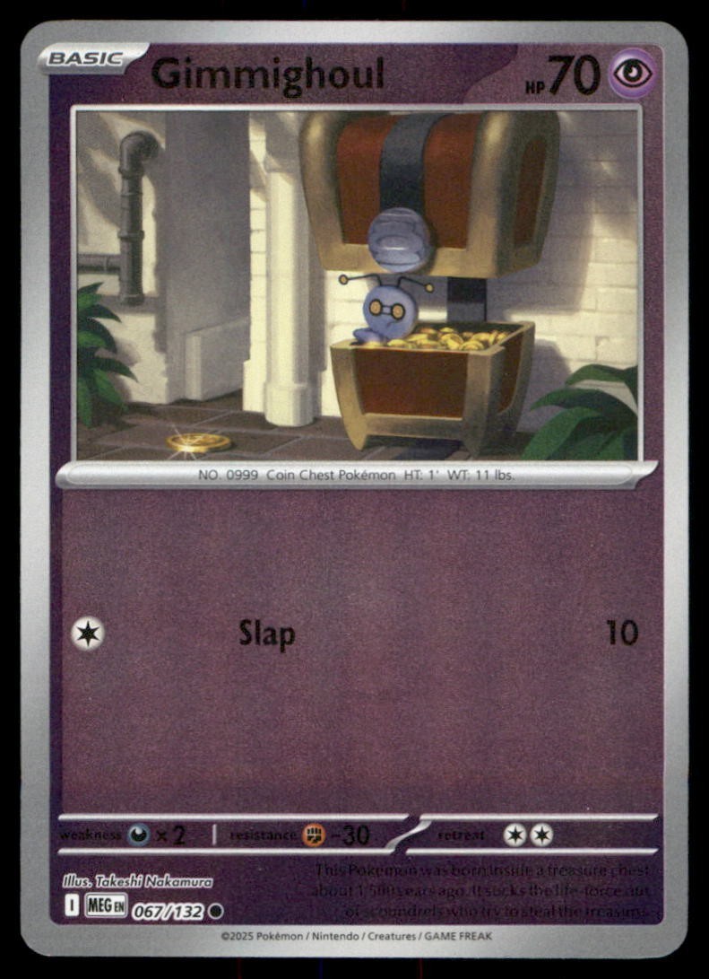 Pokémon TCG Pokémon Gimmighoul Gimmighoul Common