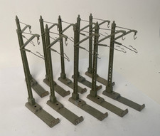 Marklin HO 7009 Catenary Masts  (10 Pieces)
