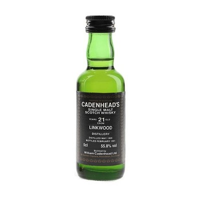 Linkwood 1969 21YO 5cl 55,8% Old Label Miniature Single Malt Scotch Whisky