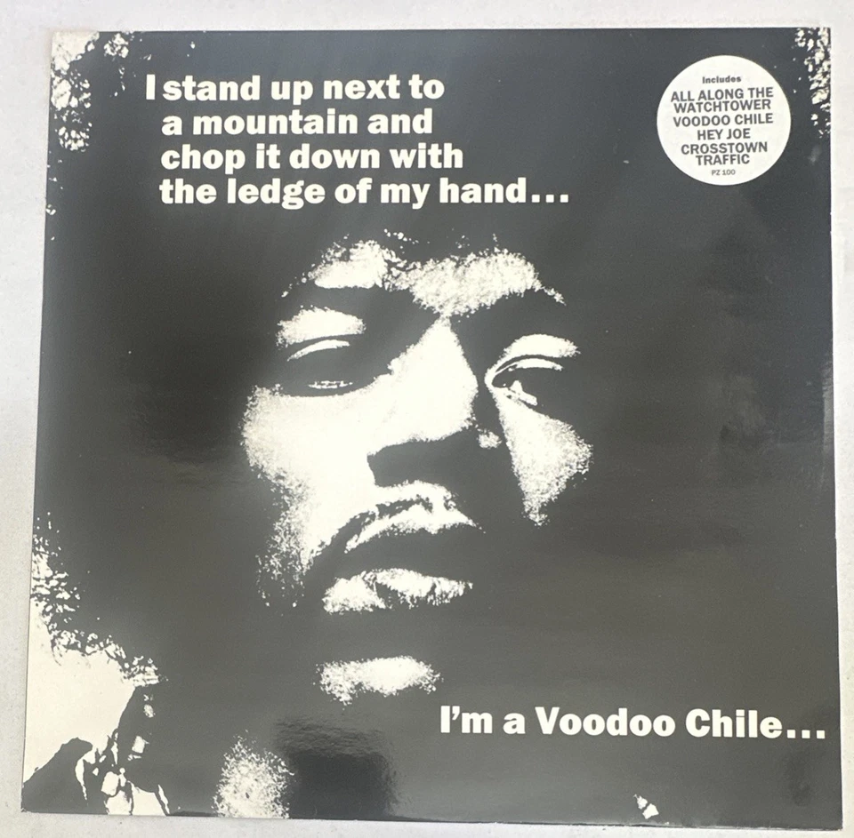 The Jimi Hendrix Experience All Along the Watchtower Voodoo Chile 12” Vinyl VG+ - Image 2 of 4