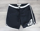 Roxy Womens Board Shorts Size 5 Black Athletic Surf Swim Beach Shorts