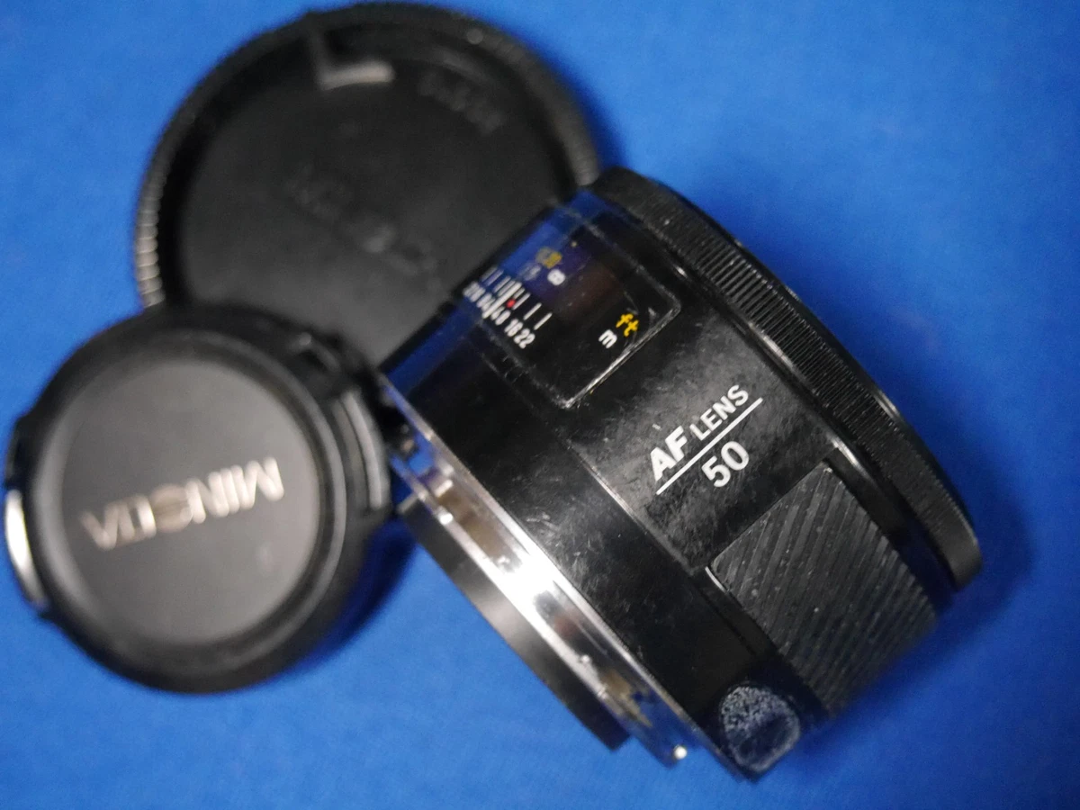 Minolta A-mount 50mm Focal Camera Lenses for sale | eBay