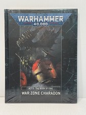 Warhammer 40,000 War Zone Charadon - Act II Book of Fire New Hardcover Sealed