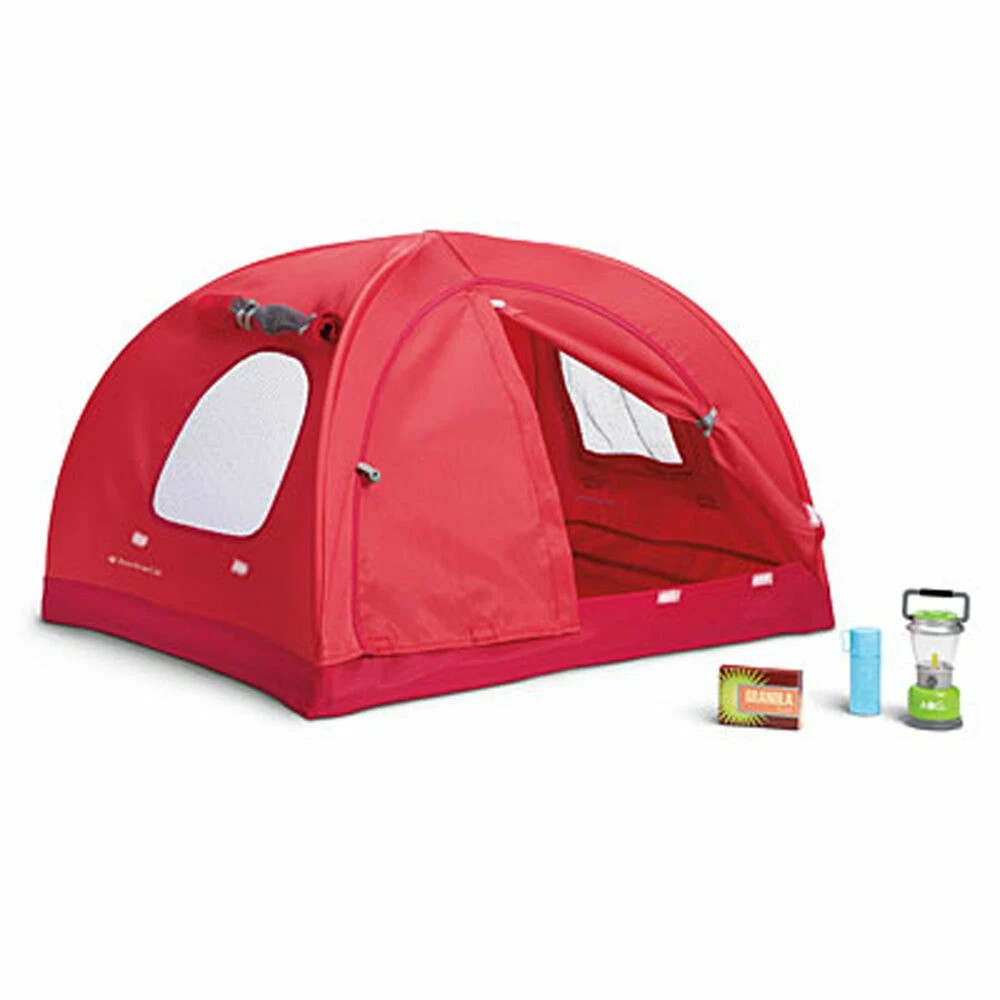 NEW!! American Girl Great Outdoors Tent Camping Red For 18" Dolls -  NIB