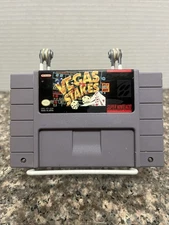 VEGAS STAKES - Super Nintendo SNES (Authentic) Game, Tested & Working