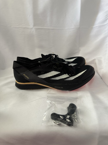 Adidas Adizero Avanti Black White Men's Track Field Spikes IG9910 Size 13