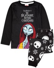 Disney The Nightmare Before Christmas Long Sleeve Long Leg Pyjama Set Girls