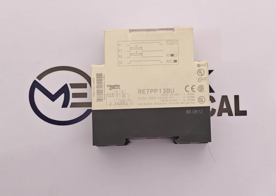 TELEMECANIQUE RE7PP13BU TEMPORIZADOR 0.05S-300H VOLTAJE 110-240VAC ENVÍO RÁPIDO - Imagen 4 de 4