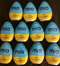 11 MIO Lemon Liquid Water Enhancer Caffeine B Vitamin Drink Juice 1.62 oz Mix