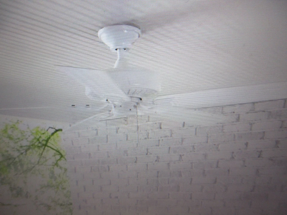 Hampton Bay Barrow Island 52 in. Indoor/Outdoor Wet Rated White Ceiling fan - Image 2 of 4