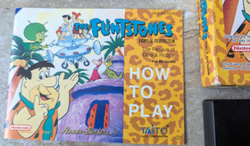 Nintendo Taito NES The Flintstones Rescue Dino Hoppy Classic Spiel PAL-B