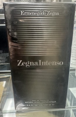 Zegna Zegna Intenso EDT Men 3.4 oz 100ml Spray ORIGINAL FORMULA NEW SEALED
