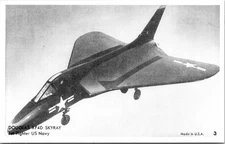 Douglas XF4D SKYRAY Jet Fighter US Navy/Aircraft/Plane/Flying -A134