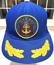 VINTAGE Anchor Eagle Hat Reynolds Made In USA Trucker Cap Scrambled Eggs