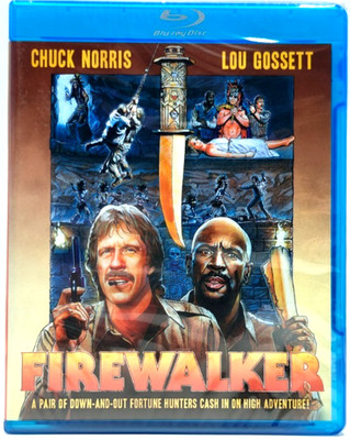 Firewalker - Chuck Norris / Lou Gossett 80s Action Blu-ray BRAND NEW SEALED