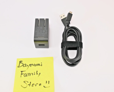Genuine Microsoft HoloLens 1 Micro-USB Charger Power Supply & USB Cable