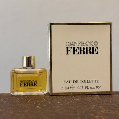 FERRE by Gianfranco Ferre 5 ml/ 0.17 oz Eau de Toilette Splash MINI NEW