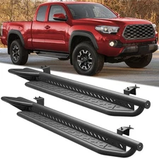 Running Boards for 2005-2023 Toyota Tacoma Access Cab 4" Drop Side Step Nerf Bar