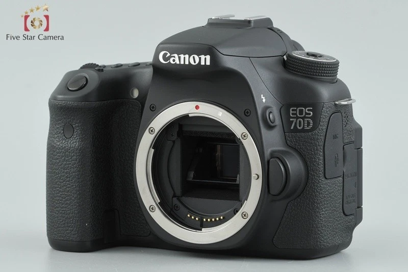 Canon EOS 70D 20.2 MP Digital SLR Camera Body [Very Good] - Image 2 of 4