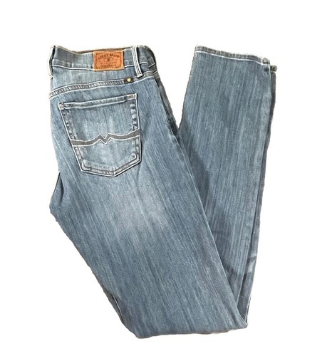 Lucky Brand Jeans Womens 4/27 Sweet'n Straight Denim Embroidered Back Pocket